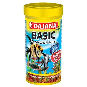 Комплексный корм Dajana Tropica Basic в хлопьях для всех видов аквариумных рыб 250 мл/50 г DP000B(5001)