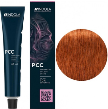 Фарба для волосся Indola Permanent Caring Color 7.44 Medium Blonde Intense Copper 60 мл (4045787705119)