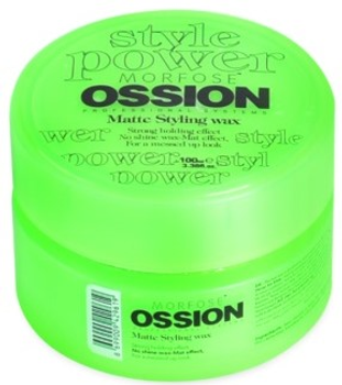 Wosk Morfose Ossion Matte Styling Wax matujący do stylizacji włosów 100 ml (8699009429619)