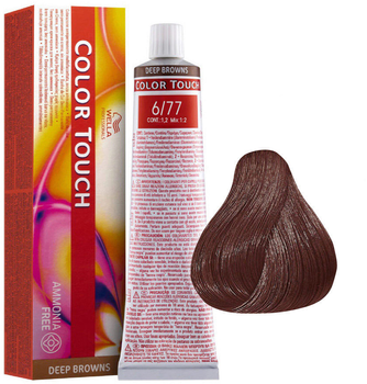 Farba do włosów Wella Professionals Color Touch Deep Browns 6/77 Deep Dark Sand Blonde 60 ml (8005610529301)