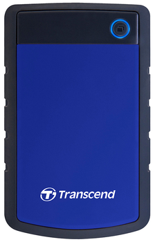 Жорсткий диск Transcend StoreJet 25H3P 4TB 5400rpm 8MB TS4TSJ25H3B 2.5 USB 3.1 External Blue (TS4TSJ25H3B)