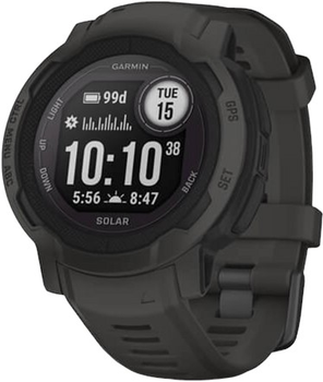 Спортивные часы Garmin Instinct 2 Solar Graphite (010-02627-00)