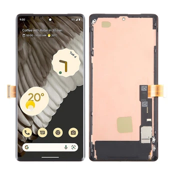 Дисплей Google Pixel 7 Pro, с тачскрином, в рамке, OLED