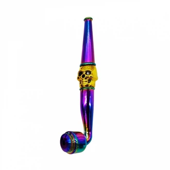 Люлька для куріння N36 Classic Rasta pipe Skull 115мм