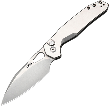 Нож CJRB Knives Frack SW AR-RPM9 Steel handle Стальной