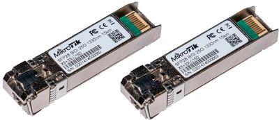 Комплект з 2-х модулів SFP28 MikroTik XS+2733LC15D