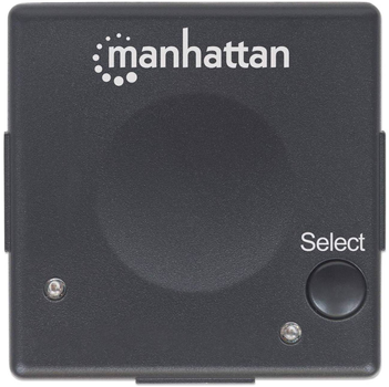 2-portowy przełącznik HDMI Manhattan 1080p Czarny (766623207911)