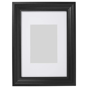 Рама ИКЕА ЭДСБРУК черная морилка, 21x30 см 804.276.21