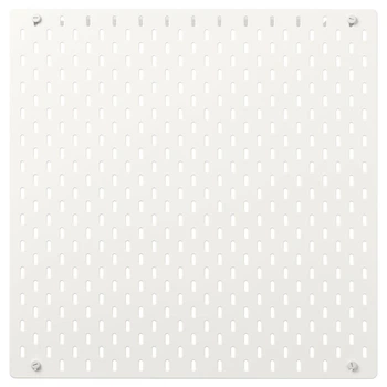 Настенная панель ИКЕА СКОДИС белый, 56x56 см 003.208.03