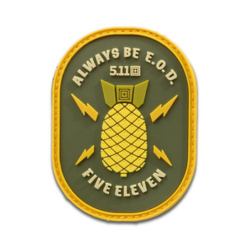 Нашивка 5.11 Tactical Always Be Eod Patch, Green