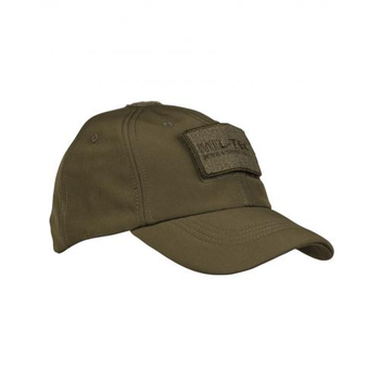 Бейсболка З Тканини Софтшел Softshell Baseball Cap, Olive