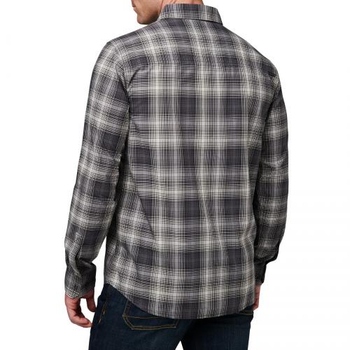 Сорочка Тактична 5.11 Tactical Igor Plaid Long Sleeve Shirt, Black Plaid 2, 2Xl