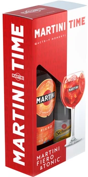 Вермут Martini Fiero 0.75 л 14.9% + Тоник 1 л (8011210097058)