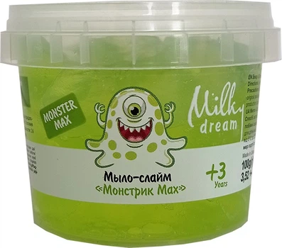 Мило-слайм "Монстрик Max" Milky Dream 303234 Різнокольоровий