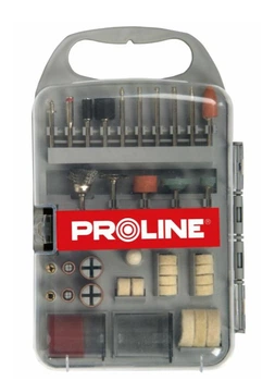Набір аксесуарів для міні-шліфувальної машини 71 шт Proline 93171