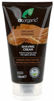 Крем для гоління Dr. Organic Ginseng Shaving Cream 125 мл (5060391846408)