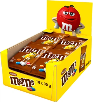 Упаковка драже M&M's шоколад 16 шт x 82 г від продавця: SFL
