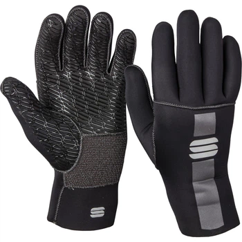 Велоперчатки унисекс зимние неопреновые Sportful Neoprene черные S/M