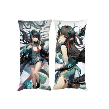 Подушка аниме Аркнайтс Arknights двухсторонняя 30х50 см (pp0720)