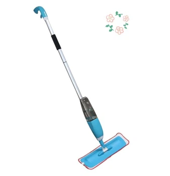 Швабра с распылителем универсальная Healthy Spray Mop для полов и окон, голубая