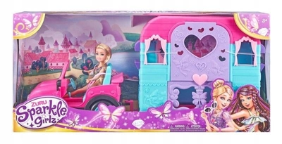 Лялька з аксесуарами Sparkle Girlz Джип і караван 26 см (4894680006867)