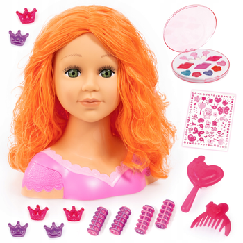 Лялька-манекен Bayer Charlene Super Model Redhead Make Up з аксесуарами 27 см (4003336416190)