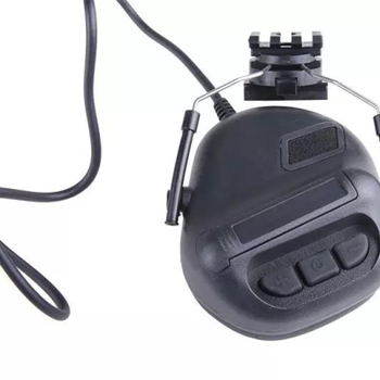 Навушники страйкбольні Specna Arms Erm H Headset Black