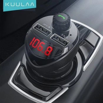 Fm-модулятор Bluetooth приемник - авто адаптер комбайн Kuulaa LC-01