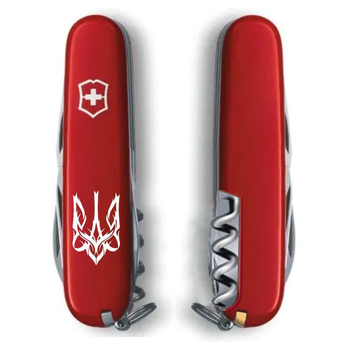 Нож Victorinox Climber Ukraine Тризуб готичний (1.3703_T0630u)