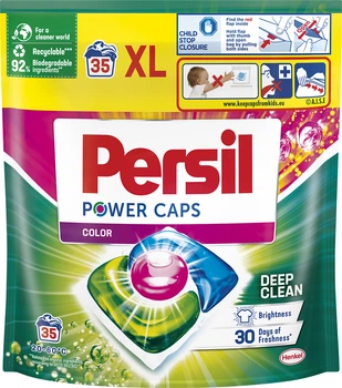 Капсули для прання Persil Power Caps Color Deep Clean 35 циклів прання (9000101801958)