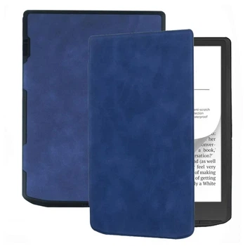 Чехол обложка Primolux TPU для электронной книги PocketBook 743 InkPad 4 - Dark Blue