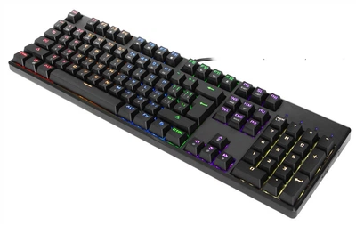 Клавиатура Motospeed CK107 Outemu Blue RGB Ukr Black (mtk96mb)