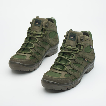 Ботинки тактические демисезонные кожаные PAV Style Lab Venom Tactical Boots 507 р.39 26см Хаки