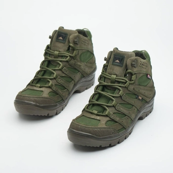 Ботинки тактические демисезонные кожаные PAV Style Lab Venom Tactical Boots 507 р.47 31,2см Хаки