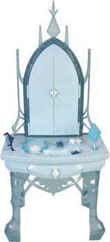 Stolik toaletowy Jakks Disney Frozen 2 Elsa Enchanted Ice Vanity z akcesoriami (0192995212084)