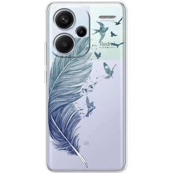 Силиконовый чехол BoxFace Xiaomi Redmi Note 13 Pro Plus 5G Feather (53953-cc38)