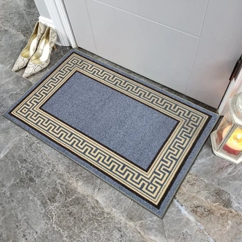 Килимок придверний, у передпокій, коридор MAC Carpet Taba 222 50х80 см Сірий