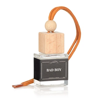 Ароматизатор в авто Carolina Herrera Bad Boy (аналог) парфюмированный масляный мужской бутылочка 10 мл (NS171)