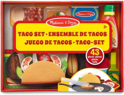 Набір кухонного приладдя та продуктів Melissa & Doug Taco and Tortilla (0000772193702)
