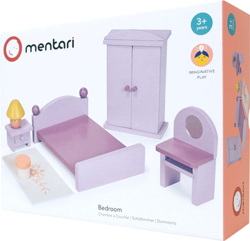 Меблі для лялькового будинку Mentari Bedroom (0191856076254)