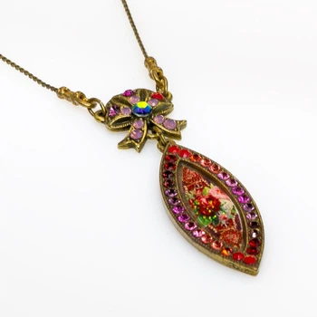 Вінтажне кольє від Michal Negrin "Східна Розкіш" з кристалами Swarovski