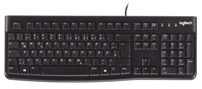 Клавіатура дротова Logitech K120 USB RUS OEM (920-002522)