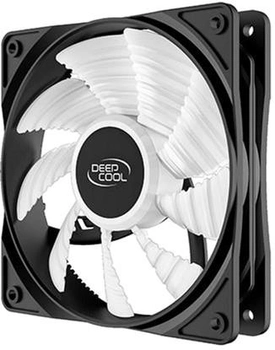 Chłodzenie DeepCool RF120W Black-White (DP-FLED-RF120-WH)