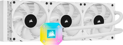 Система рідинного охолодження Corsair iCUE H150i Elite Capellix Liquid CPU Cooler White (CW-9060051-WW)