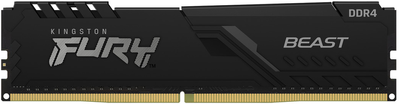 Оперативна пам'ять Kingston Fury DDR4-2666 4096 MB PC4-21300 Beast Black (KF426C16BB/4)