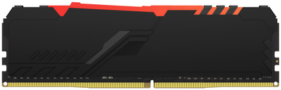 Оперативна пам'ять Kingston Fury DDR4-2666 8192 MB PC4-21300 Beast RGB Black (KF426C16BBA/8)
