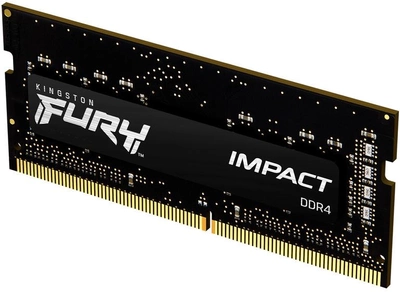 Pamięć Kingston Fury SODIMM DDR4-3200 32768 MB PC4-25600 Impact Black (KF432S20IB/32)