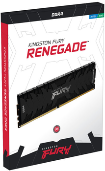 Оперативна пам'ять Kingston Fury DDR4-3200 16384MB PC4-25600 (Kit of 2x8192) Renegade Black (KF432C16RBK2/16)