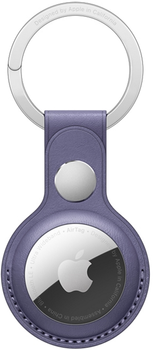 Skórzany brelok Apple dla AirTag z brelokiem do kluczy Wisteria (MMFC3ZM/A)