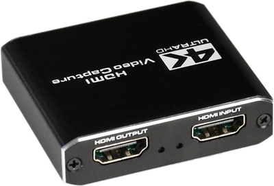 USB адаптер захоплення Cablexpert UHG-4K2-01 (8716309120838)